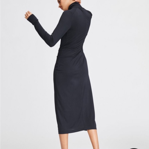 Rag & Bone Draped Shaw Midi Dress - Picture 3 of 6